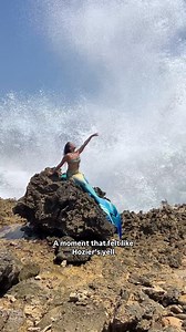 The ocean is incredible 🥹 So many beautiful videos under this trend! Had to add one of my favorite ones ever! #hozier #ocean #nature #mermaid #splash | Mermaid Elle