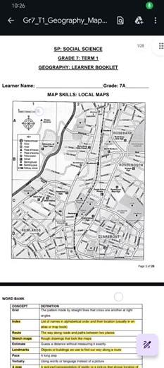 Geography Grade 7 Learner Booklet Overview