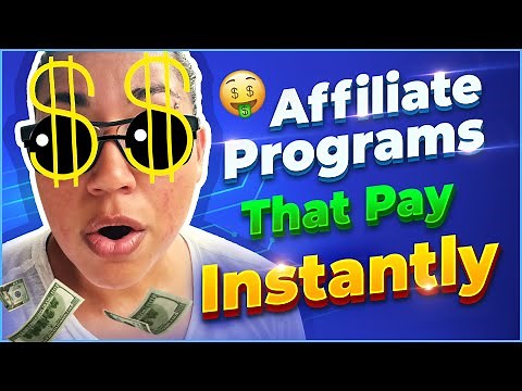 Legit Affiliate Programs that Pay Instantly or Pay Daily Commissions 👌