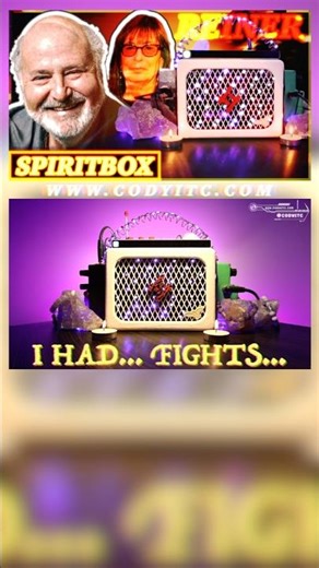 Rob Reiner Spirit Box Session- “We had FIGHTS…” an explosive admission from the other side…