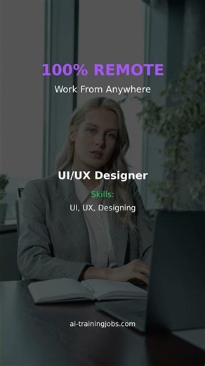 Get Paid $22 - $70/hr - UI/UX Designer (Remote) #Shorts