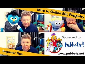 Online ESL puppetry introduction