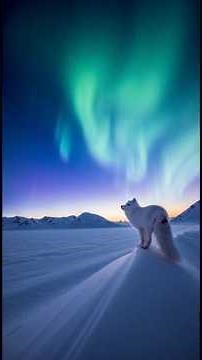 The Arctic Fox – The Silent Survivor of the Frozen World#arcticfox #animal #wildlifeentertainment