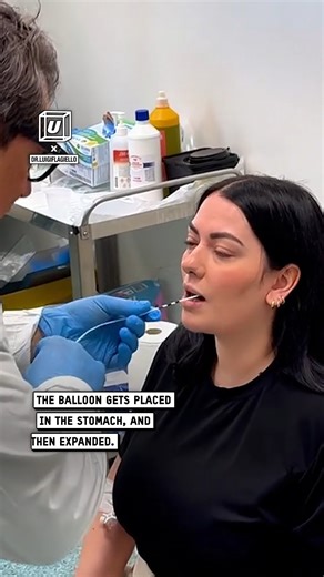 Inflating a balloon in my stomach is such a relief 😮‍💨🎈 #satisfying #weightloss #health | UNILAD