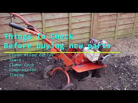 Wolseley Merry Tiller Rotavator 5HP Briggs Stratton - No Spark - Non Starter