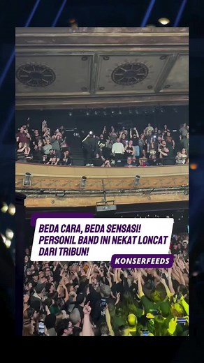 Crazy stunts for a crazy show 🤘 📹 tt : jo_boon91 #KonserFeeds️️