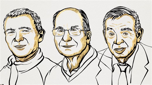 Les scientifiques Moungi Bawendi, Louis Brus et Alexei Ekimov ont remporté le prix Nobel 2023 de chimie pour leurs recherches sur les points quantiques. Les points quantiques ne mesurent que quelques millionièmes de millimètres de diamètre et sont utilisés dans de nombreux dispositifs électroniques tels que les écrans d'ordinateurs et les écrans de télévision, et sont même utilisés pour guider les chirurgiens pendant le traitement du cancer. | CGTN Français | Facebook