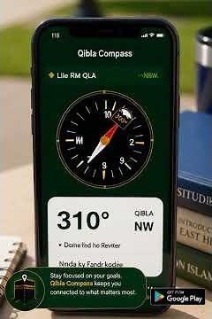 Qibla Finder with Accurate Compass