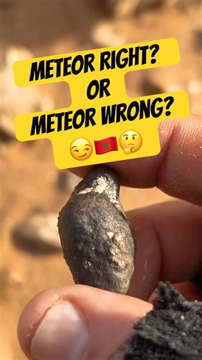 These stones looks promising, but Morocco’s Southwest Coast is known for “Meteor-wrongs” 🇲🇦