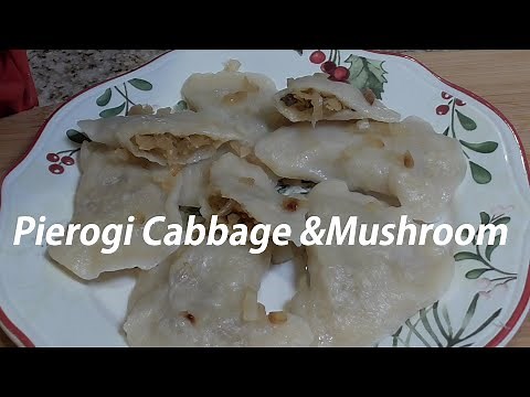Pierogi Cabbage Mushrooms / Pierogi z Kapusta i grzybami Ep. 122