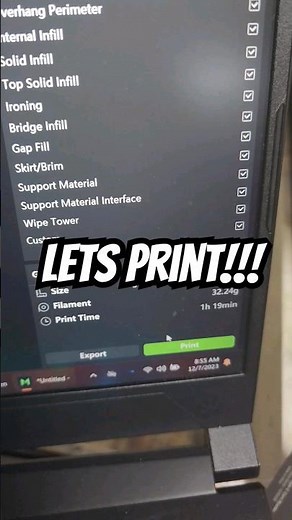 ANKERMAKE STUDIO SLICER FIRST PRINTS. #3dprinting #ankermake #ankermakem5c #ankermakem5 #prusaslicer