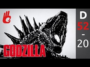 Godzilla. Cómo dibujar bien, uso del blanco y negro -- How to draw Godzilla -- Dibujar Bien.com