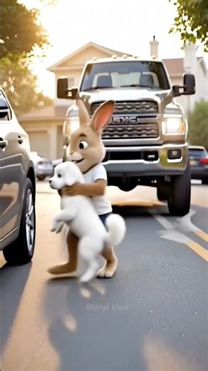 The Bravest Rescue Ever 🥺🐰 #shorts