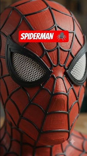I Made Spider-Man's Mask Using Only Cardboard! 🕷️🎭 | Insane DIY Build #shorts