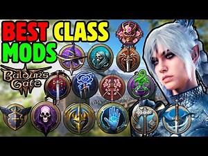 BEST NEW CLASS MODS in Baldur's Gate 3 Mod Manager