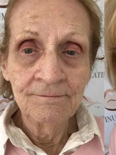 81K views · 129 reactions | “Is this really the same woman?!”  An 80-year-old grandma just stunned the internet after a jaw-dropping transformation by a Scottish makeup artist — and people can’t stop talking about it. See her before-and-after photos in the comments below  | Stories Of The World | Facebook
