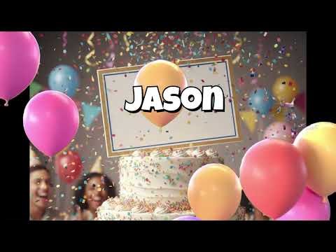 🥳 HAPPY BIRTHDAY JASON - THE BEST PERSONALIZED BIRTHDAY SONG FOR JASON 🎂✨