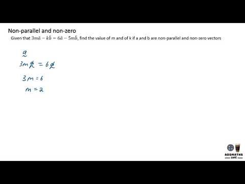 Non parallel and non zero
