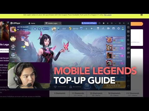 Mobile Legends Diamond Recharge and Top Up Guide - Tagalog