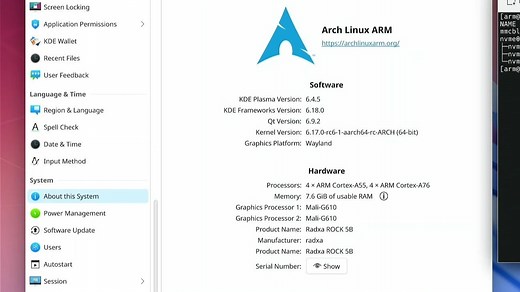 Arch Linux 一定要用 Arch Linux 的方式安装： 野生 Arch Linux （ArchLinuxARM）安装记 ( rk3588 )