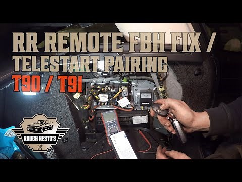 Remote Fuel Burning Heater Fix / Telestart Pairing | Webasto Range Rover & Discovery T90 T91