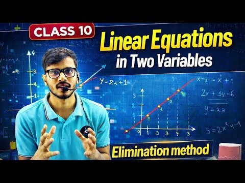 Elimination method 02 #Linear Equations in Two Variables class 10th cbse board @dronabatch #NCERT