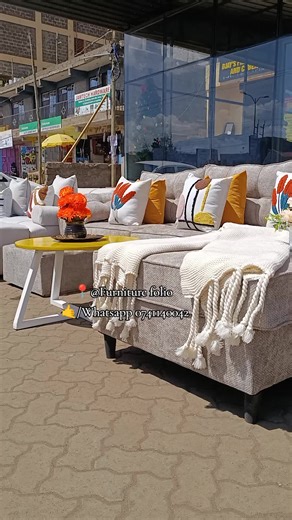 readily available ✅@55,000 It can be customized in any color of your choice Get free delivery 🚚 within Nairobi area 🤙/WHATSAPP 0741140042 📍 THIKA ROAD BYPASS #furniture folio254 #Sofa #livingroominspo#homedecor#SofaStyle