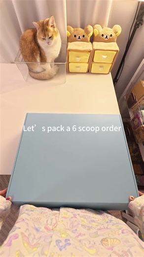 Hi Lily, this is your order packing video, hope you like it!💕💕#luckyscoop #mysteryscoop #asmr #packingorders #mysterybox