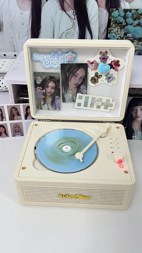 Cute K-Pop CD Player Unboxing and Decorating Ideas