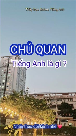 What is the English word for "subjective"? 🤔 #english #englishvocabulary