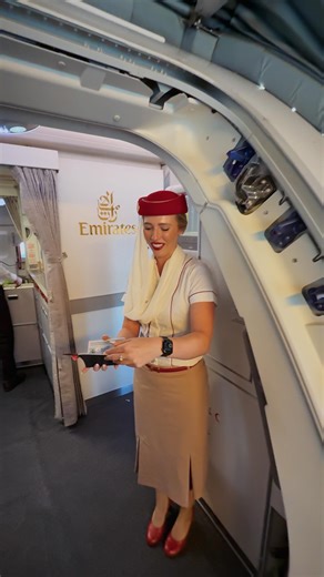 Lounge Guru on Instagram: "Is this the Best Economy Seat of 2025? My first Emirates A380 economy class flight from Europe to Dubai International Airport, around 6 hours on the iconic Airbus A380, paid ticket at approx. US$1,300 return. Sitting on the upper deck already set the tone, walking up the famous staircase to a surprisingly quiet cabin with the 2-4-2 economy configuration, wide aisles, generous seat width, and a smooth ride the A380 is known for. Service was outstanding from start to fin