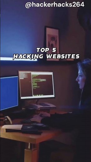 "🌐 Top 5 Hacking Websites Everyone Should Know! 💻🛡️" #hacker #hack