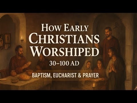 How Early Christians Worshiped: Practices, Baptism, Eucharist & Prayer (History Documentary)