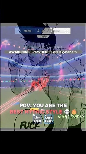 POV: You’re the Best Mythic Style in Blue Lock Rivals 💀🔥 (King Rework) #roblox #bluelockrivals