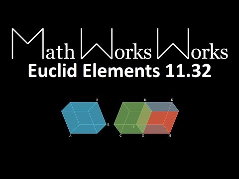 Euclid Elements -- Proposition 11.32