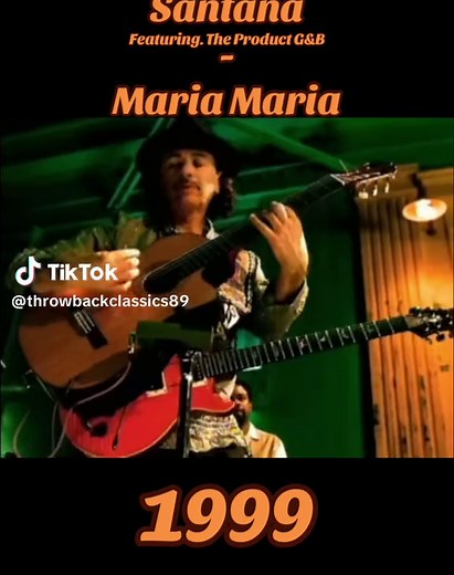 Classic 90s Hit: Santana - Maria Maria ft. The Product G&B