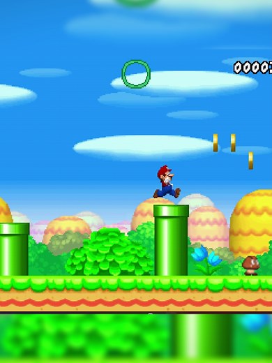 Super Mario Bros Gaming: Collecting All The Coins