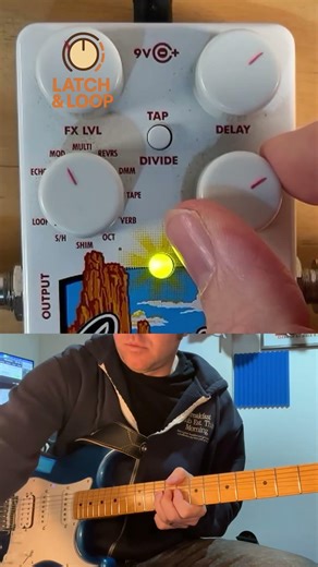 EHX Canyon Mod Delay Demo | Chorus Delay Pedal #guitarpedals #guitar