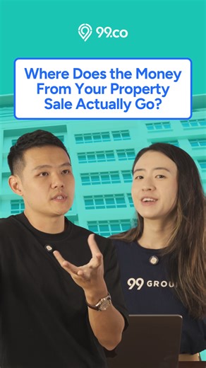 Before you see your profit from the sale of your property, the money from your sale goes on a journey to clear a few things first. The biggest piece of the puzzle is often the CPF refund. It's not just the amount you used from your CPF, but also the accrued interest you have to pay back into your own account. This is the part that surprises many sellers! Have a property question? 🤔 Click the link-in-bio and get your answers 💬 | 99.co