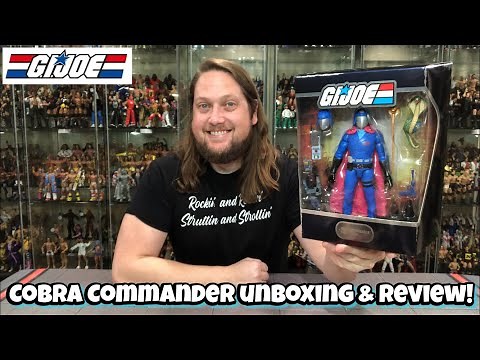 Cobra Commander S7 GI Joe Ultimate Edition Unboxing & Review!
