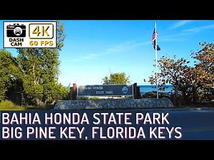 🚗🌊 Breathtaking Drive Through Bahia Honda State Park 🏝️ Florida Keys in 4K! 🌴✨
