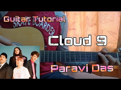Cloud 9 - beach Bunny (by Paravi Das) | Easy Guitar Tutorial | Lesson |Chords | How to play