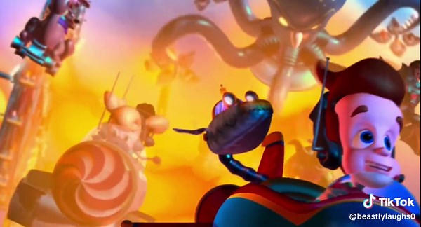Lanzamiento Espacial de los Niños en Jimmy Neutron