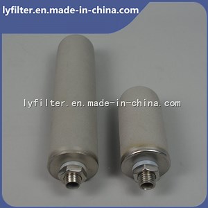 [Hot Item] Titanium Sintered Air Filter Element Cartridge for Pharmacy Filtration