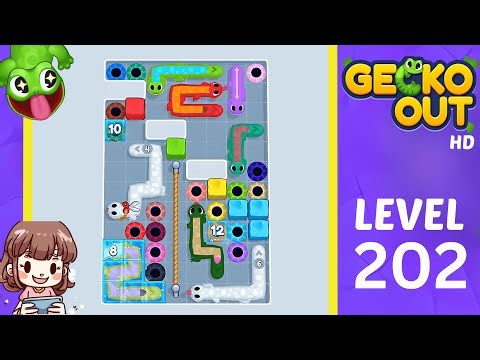 Gecko Out Level 202 Solution Walkthrough