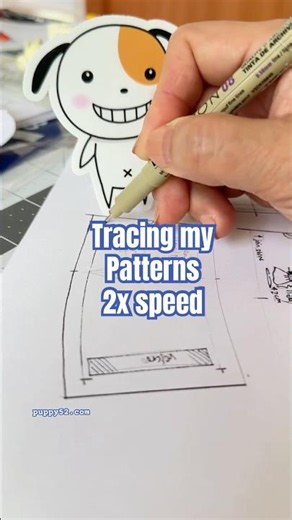 Tracing my patterns for digitizing #documentation