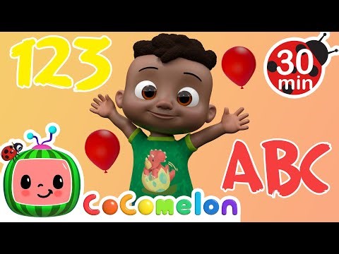 Red Balloon Song + More Nursery Rhymes & Kids Songs | Learning ABCs & 123s | Cody Time
