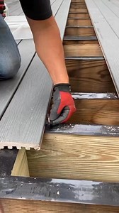Trex Decking Install #trex #trexdeck #trexdecking #decking #deckbuilder #deckbuilding #contractor #yearbyconstructiongroup | Yearby Construction Group
