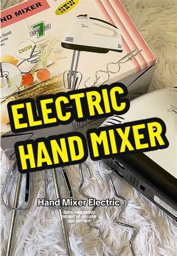 Electric Hand Mixer: Perfect for Holiday Baking