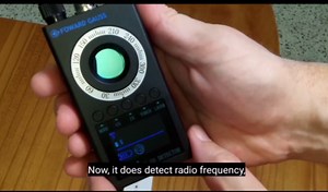 Hidden Camera Detector Anti-Spy Detector Portable Listening Device Detector Camera Finder Professional Privacy Protector